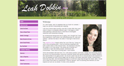 Desktop Screenshot of leahdobkin.com